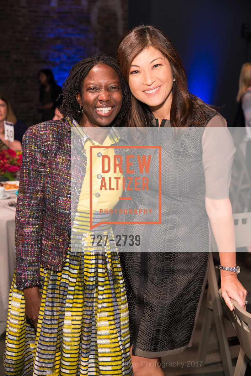 Agnes Igoye, Juju Chang, Vital Voices Annual Gala Luncheon 2017, The Village. 969 Market St, San Francisco, CA 94103, October 12th, 2017, Photo #727-2739 Agnes Igoye, Juju Chang, Photo #727-2739
