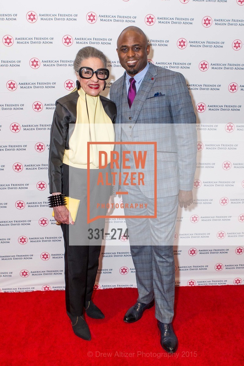 Joy Venturini Bianchi, Wayne Brady, American Friends of Magen David Adom Inaugural Red Star Gala, Hilton Union Square. 333 O'Farrell St, August 30th, 2015,Drew Altizer, Drew Altizer Photography, full-service agency, private events, San Francisco photographer, photographer california