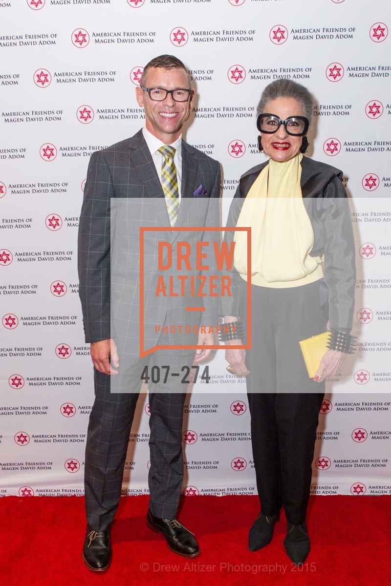 Mike Shaw, Joy Venturini Bianchi, American Friends of Magen David Adom Inaugural Red Star Gala, Hilton Union Square. 333 O'Farrell St, August 30th, 2015,Drew Altizer, Drew Altizer Photography, full-service agency, private events, San Francisco photographer, photographer california