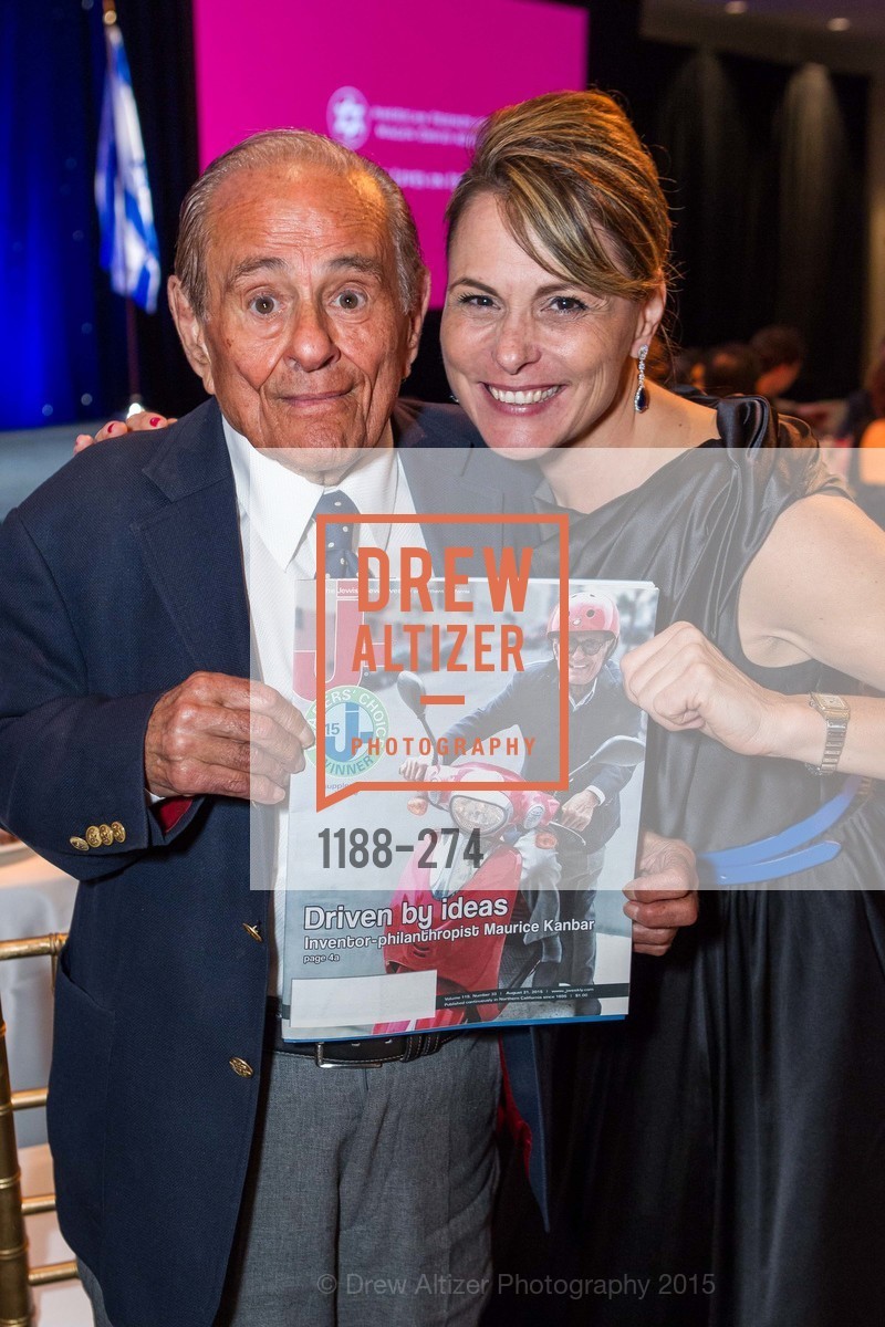Maurice Kanbar, Teresa Rodriguez, Gucci & Vogue Dinner, Hilton Union Square. Hilton Union Square, . 333 O'Farrell St, August 30th, 2015, Photo #1188-274 Maurice Kanbar, Teresa Rodriguez, Photo #1188-274