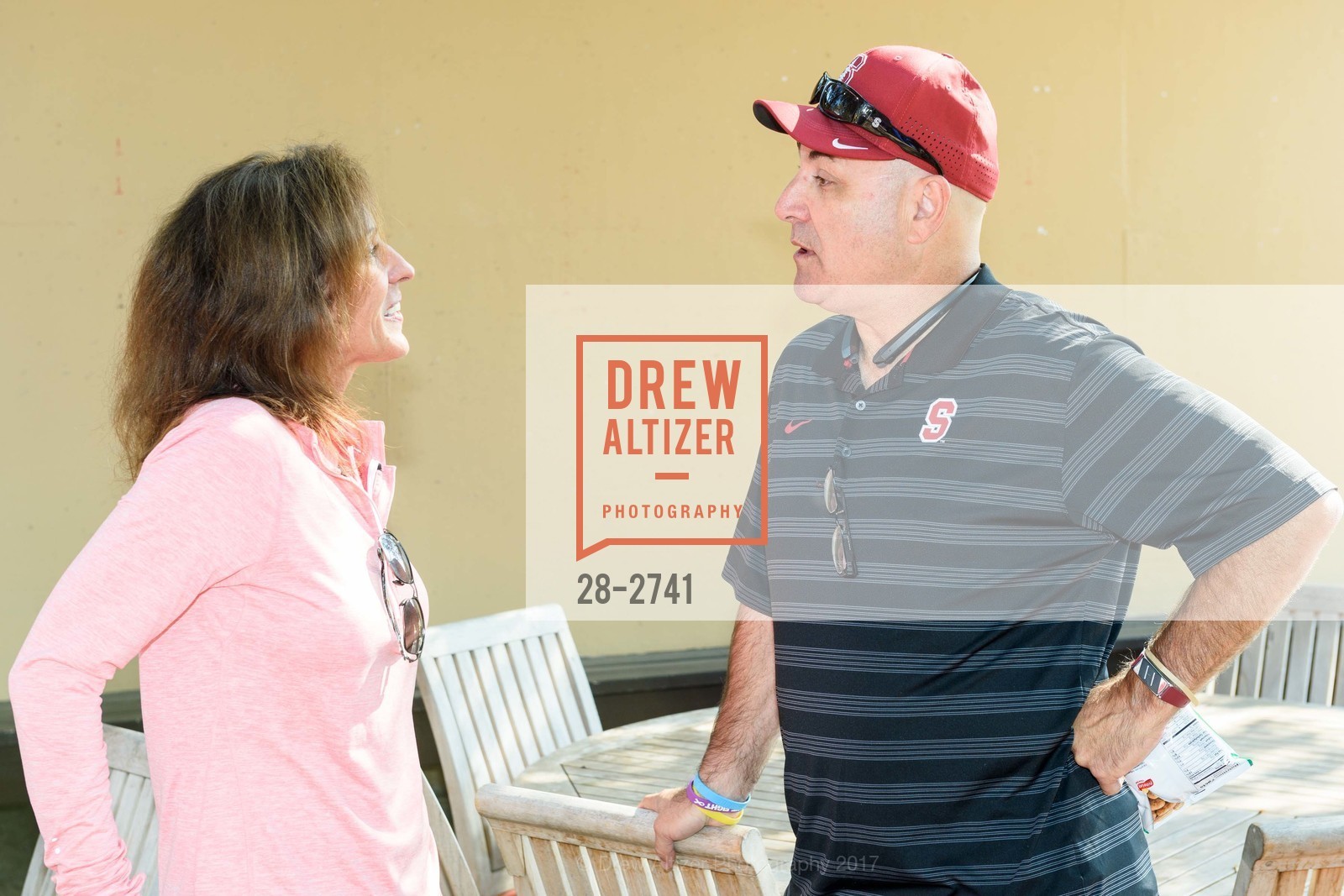 Jackie Zubler, Mike Dotterer, Stanford Hall of Fame and Football Golf Tournament 2017, Stanford Golf Course. 198 Junipero Serra Blvd Stanford, California 94305, October 12th, 2017, Photo #28-2741 Jackie Zubler, Mike Dotterer, Photo #28-2741