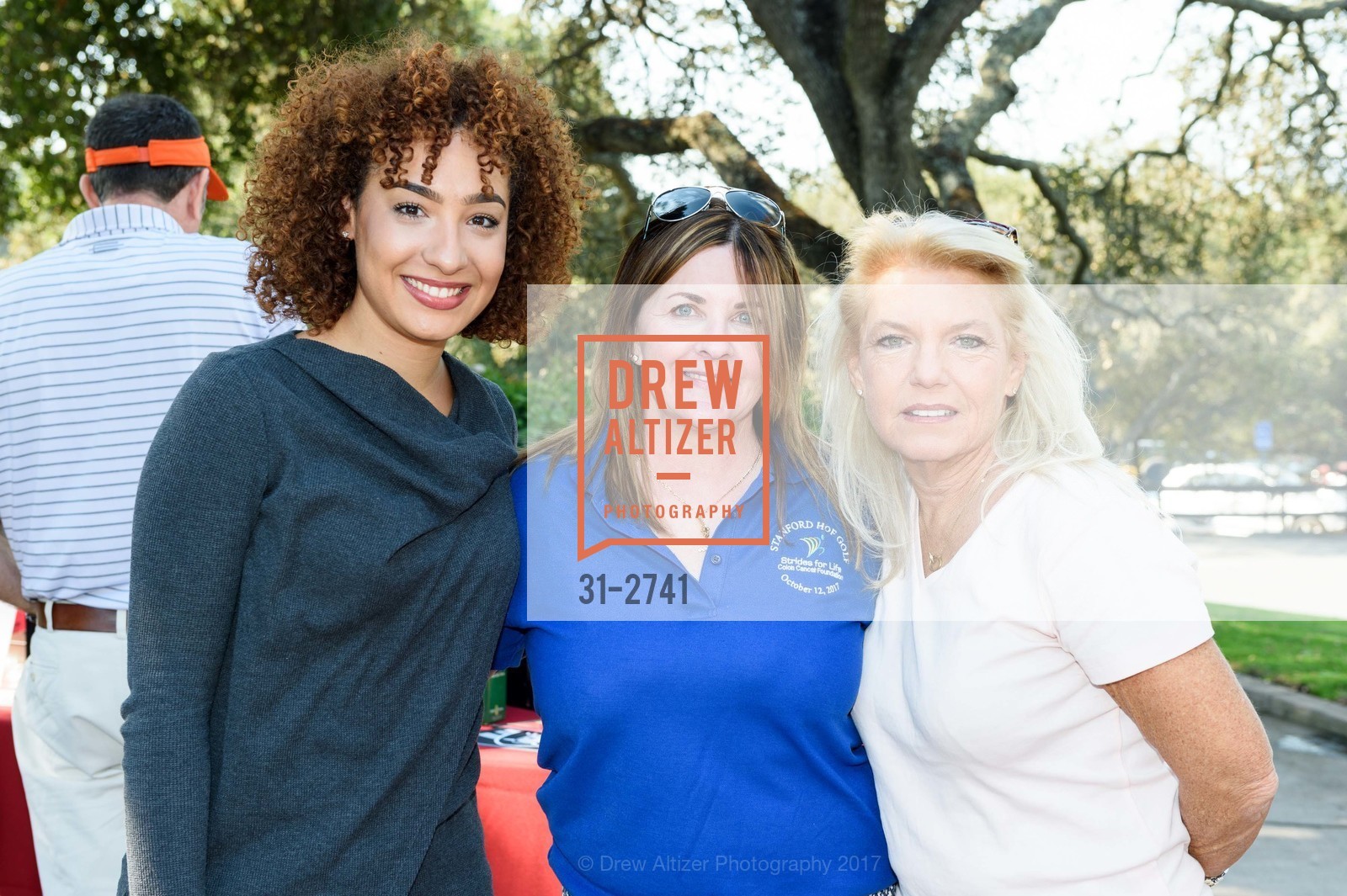 Lindsey Poole, Leah Whitehead, Angie Tolliver, Stanford Hall of Fame and Football Golf Tournament 2017, Stanford Golf Course. 198 Junipero Serra Blvd Stanford, California 94305, October 12th, 2017, Photo #31-2741 Lindsey Poole, Leah Whitehead, Angie Tolliver, Photo #31-2741