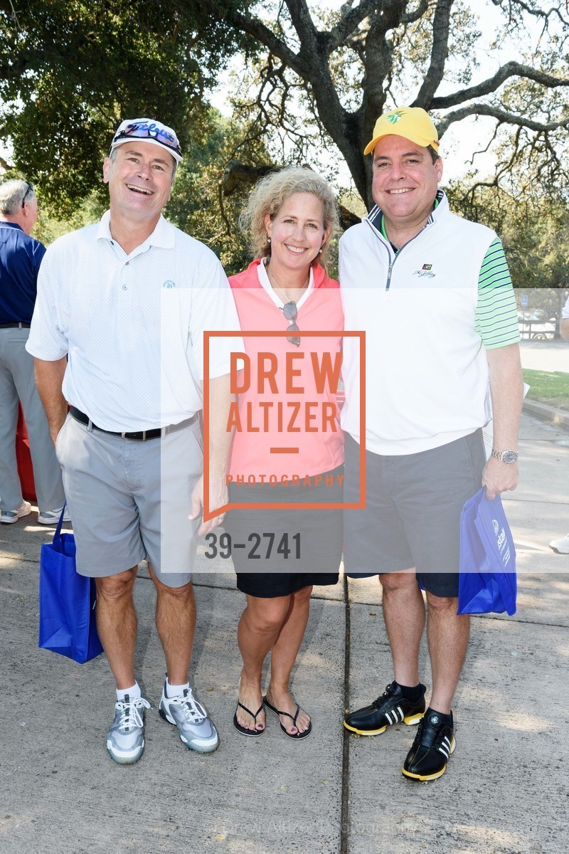 Fred Haberle, Hillary Duffy, Peter Duffy, Stanford Hall of Fame and Football Golf Tournament 2017, Stanford Golf Course. 198 Junipero Serra Blvd Stanford, California 94305, October 12th, 2017, Photo #39-2741 Fred Haberle, Hillary Duffy, Peter Duffy, Photo #39-2741
