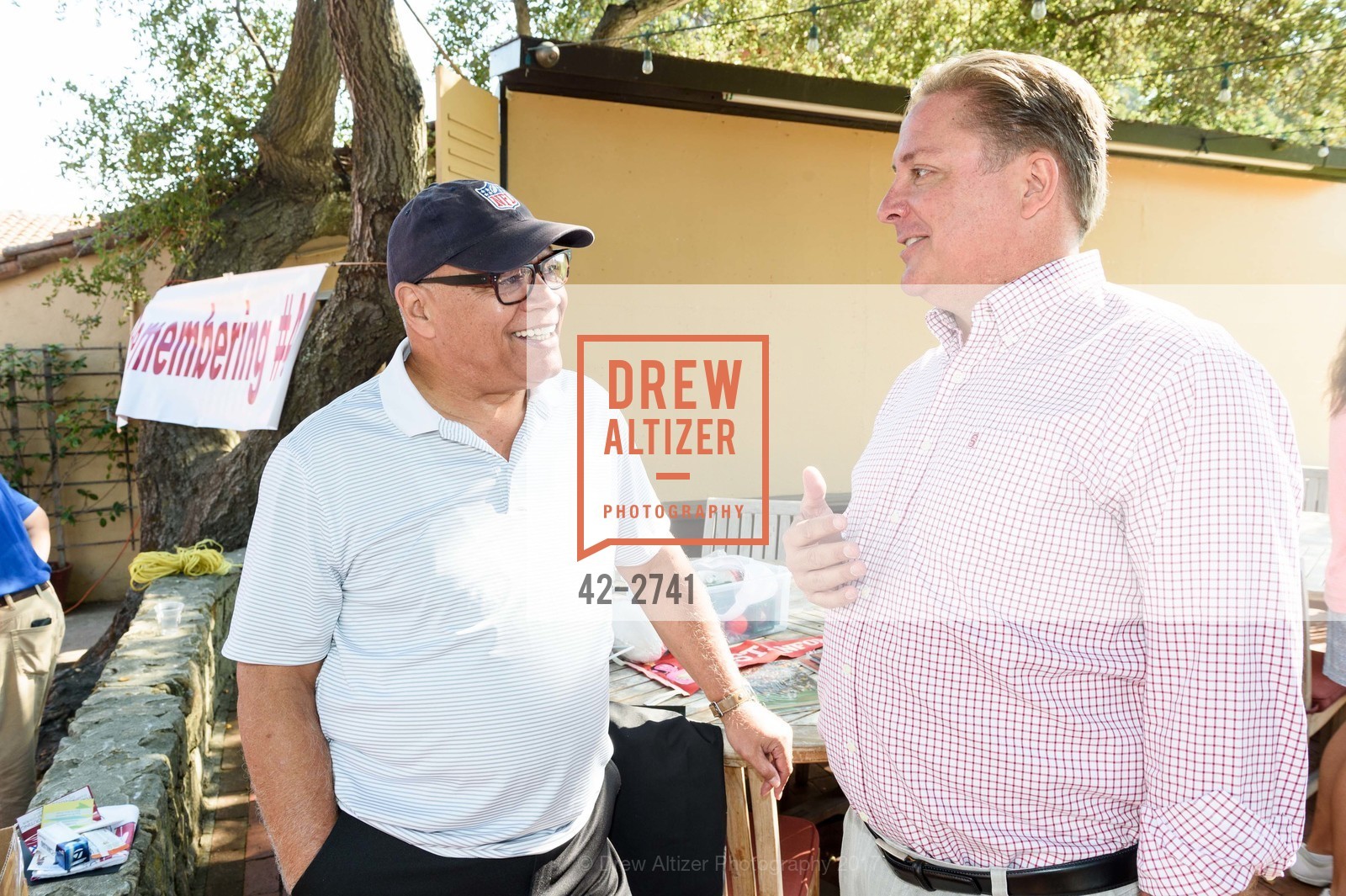 Jim Anderson, Jim Rutter, Stanford Hall of Fame and Football Golf Tournament 2017, Stanford Golf Course. 198 Junipero Serra Blvd Stanford, California 94305, October 12th, 2017, Photo #42-2741 Jim Anderson, Jim Rutter, Photo #42-2741