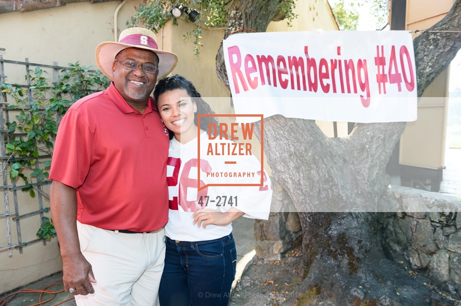Mike Tolliver, Aubrey Tolliver, Stanford Hall of Fame and Football Golf Tournament 2017, Stanford Golf Course. 198 Junipero Serra Blvd Stanford, California 94305, October 12th, 2017, Photo #47-2741 Mike Tolliver, Aubrey Tolliver, Photo #47-2741