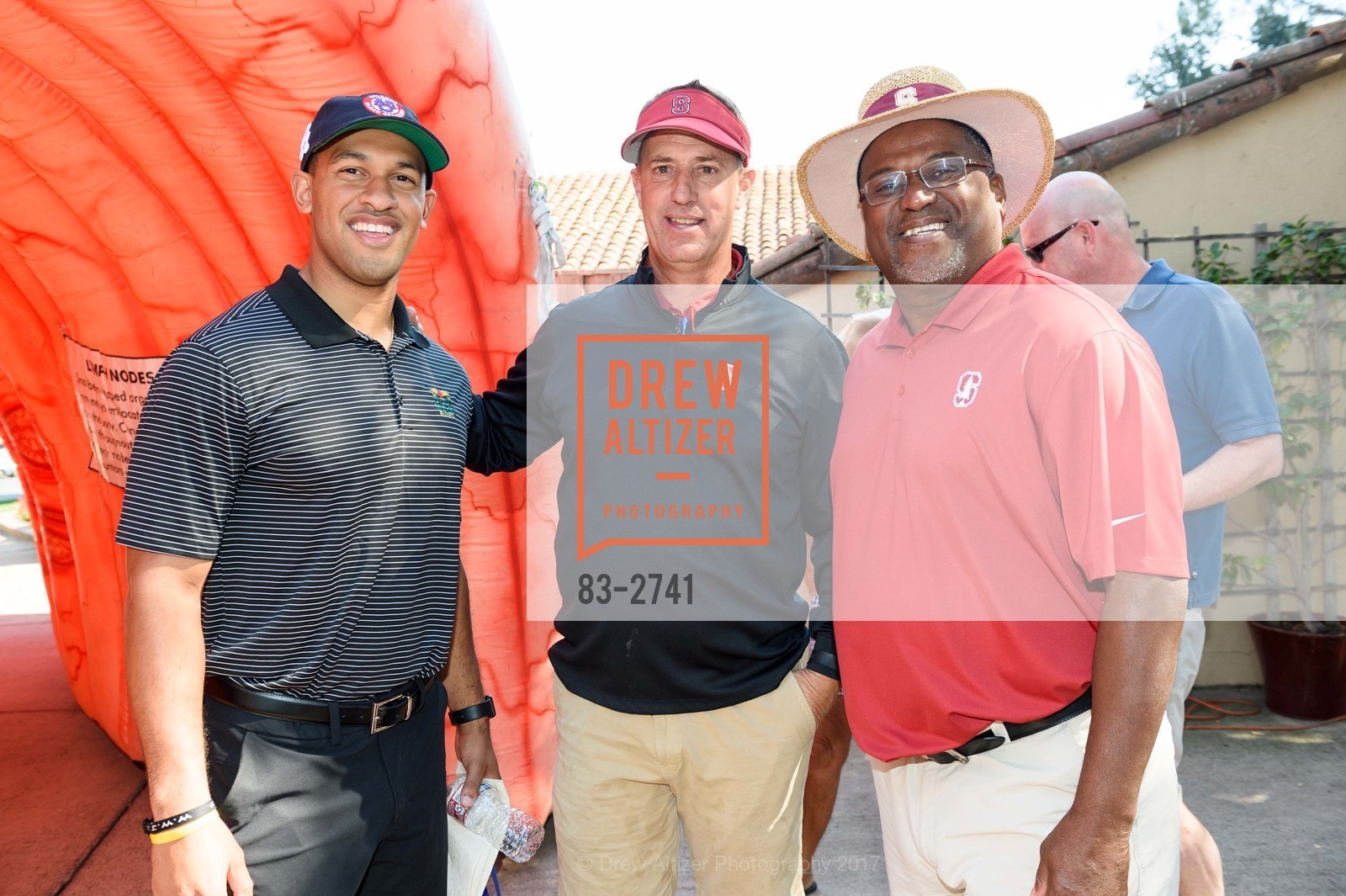 Jordan Taylor, John Paye, Mike Tolliver, Stanford Hall of Fame and Football Golf Tournament 2017, Stanford Golf Course. 198 Junipero Serra Blvd Stanford, California 94305, October 12th, 2017, Photo #83-2741 Jordan Taylor, John Paye, Mike Tolliver, Photo #83-2741