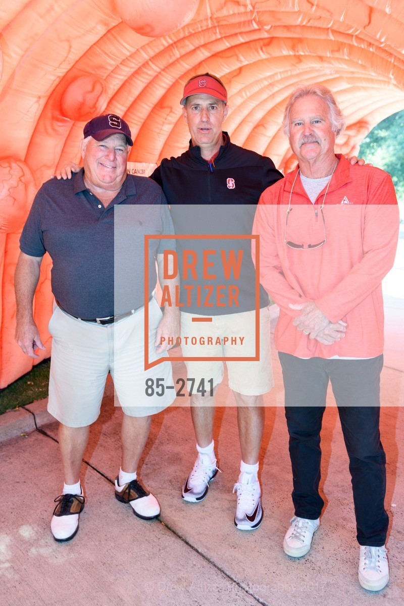 Dennis Bragonier, John Paye, Eric Cross, Stanford Hall of Fame and Football Golf Tournament 2017, Stanford Golf Course. 198 Junipero Serra Blvd Stanford, California 94305, October 12th, 2017, Photo #85-2741 Dennis Bragonier, John Paye, Eric Cross, Photo #85-2741