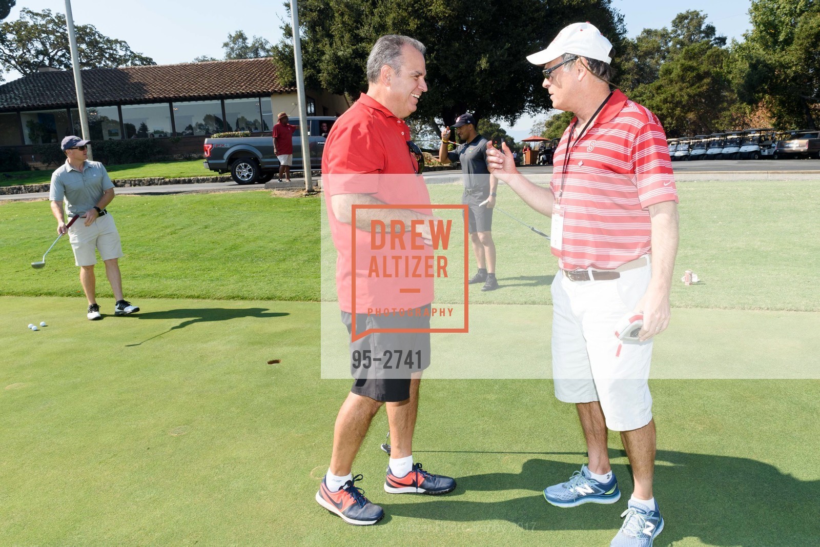 Mike Cordova, Mark Chalpin, Stanford Hall of Fame and Football Golf Tournament 2017, Stanford Golf Course. 198 Junipero Serra Blvd Stanford, California 94305, October 12th, 2017, Photo #95-2741 Mike Cordova, Mark Chalpin, Photo #95-2741