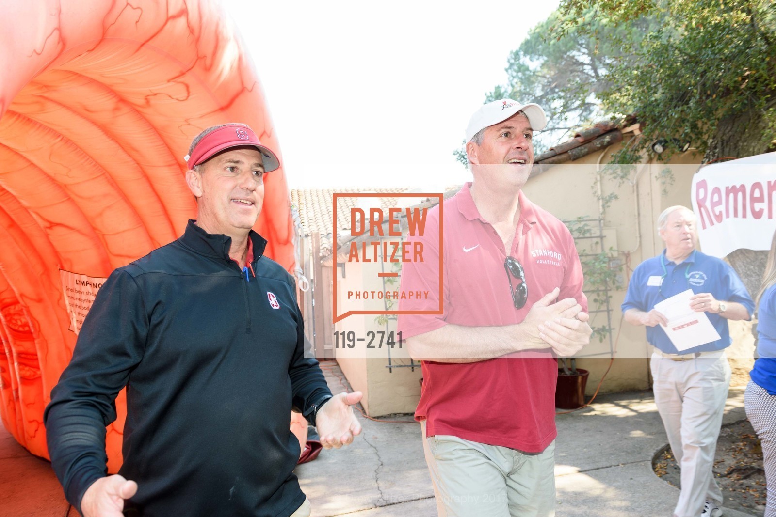 John Paye, Jon Root, Stanford Hall of Fame and Football Golf Tournament 2017, Stanford Golf Course. 198 Junipero Serra Blvd Stanford, California 94305, October 12th, 2017, Photo #119-2741 John Paye, Jon Root, Photo #119-2741
