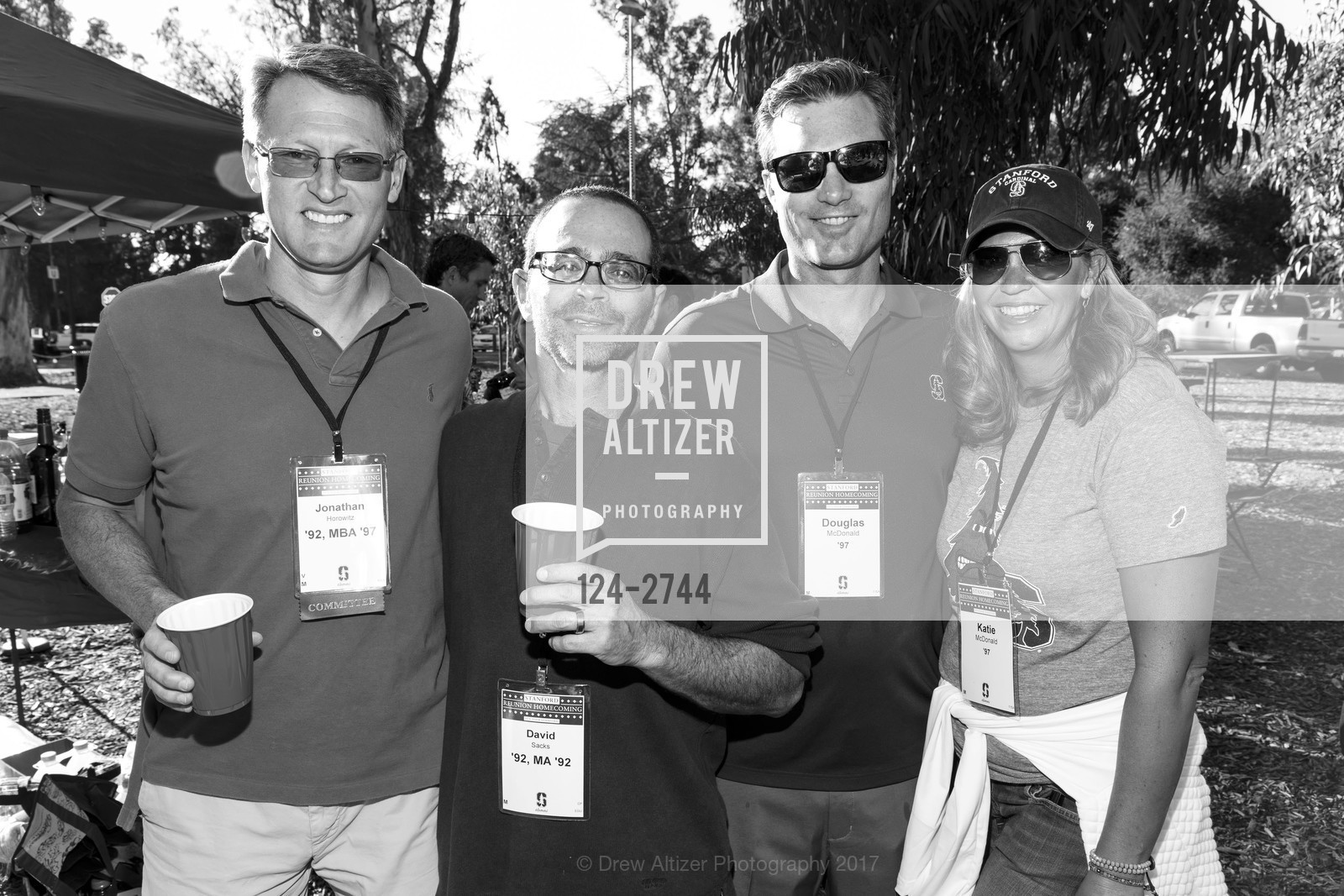 Jon Horowitz, Dave Sacks, Doug McDonald, Katie McDonald, Photo #124-2744
