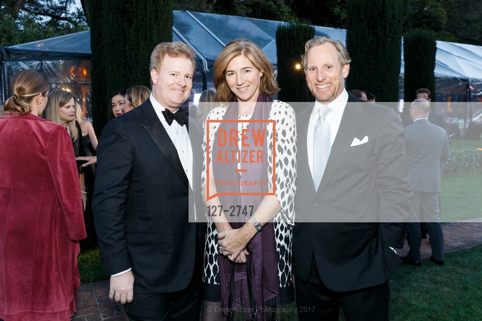Trevor Watt, Holly Finn, Bruce Burkard, CuriOdyssey Gala 2017: NATURE OF PATTERNS, Filioli. 86 Cañada Road, Woodside, CA 94062, October 14th, 2017, Photo #127-2747 Trevor Watt, Holly Finn, Bruce Burkard, Photo #127-2747