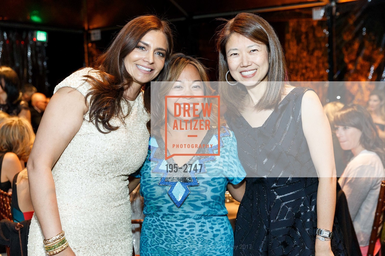 Rita Walia, Gerri Wong, Teri Kil, CuriOdyssey Gala 2017: NATURE OF PATTERNS, Filioli. 86 Cañada Road, Woodside, CA 94062, October 14th, 2017, Photo #195-2747 Rita Walia, Gerri Wong, Teri Kil, Photo #195-2747