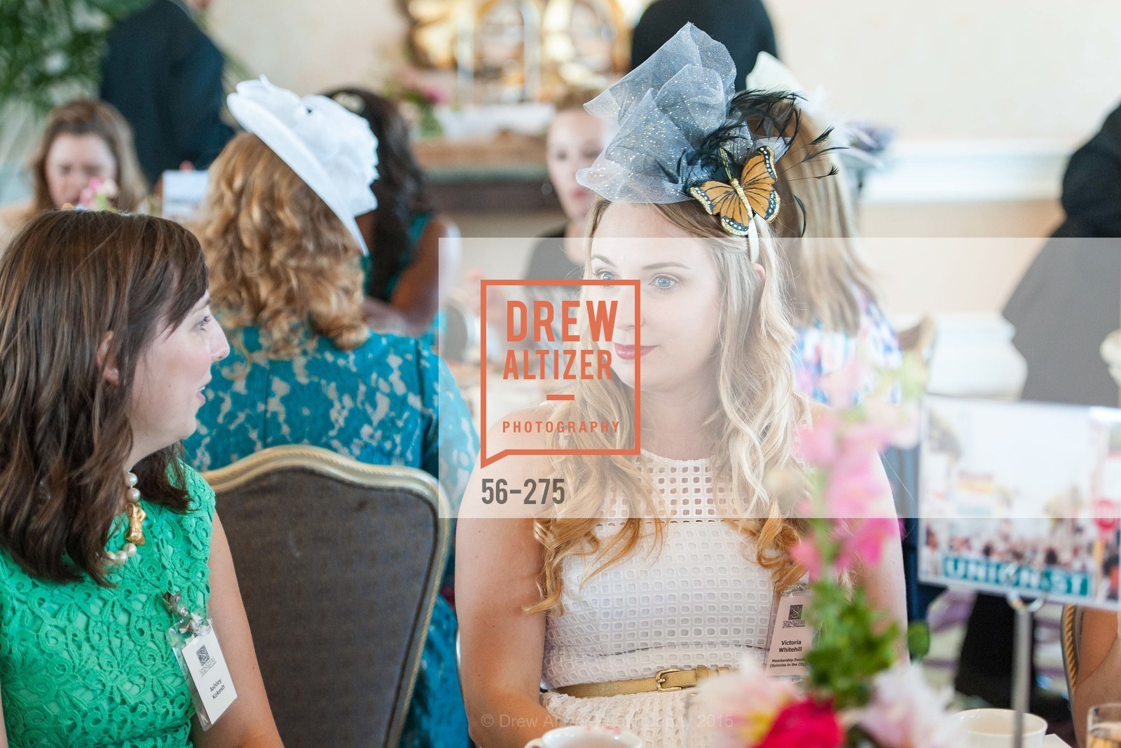 Ashley Kokesh, Victoria Whitehill, Spinsters of San Francisco New Member Tea 2015, The Fairmont Hotel, Crown Room. 950 Mason Street, August 30th, 2015,Drew Altizer, Drew Altizer Photography, full-service agency, private events, San Francisco photographer, photographer california