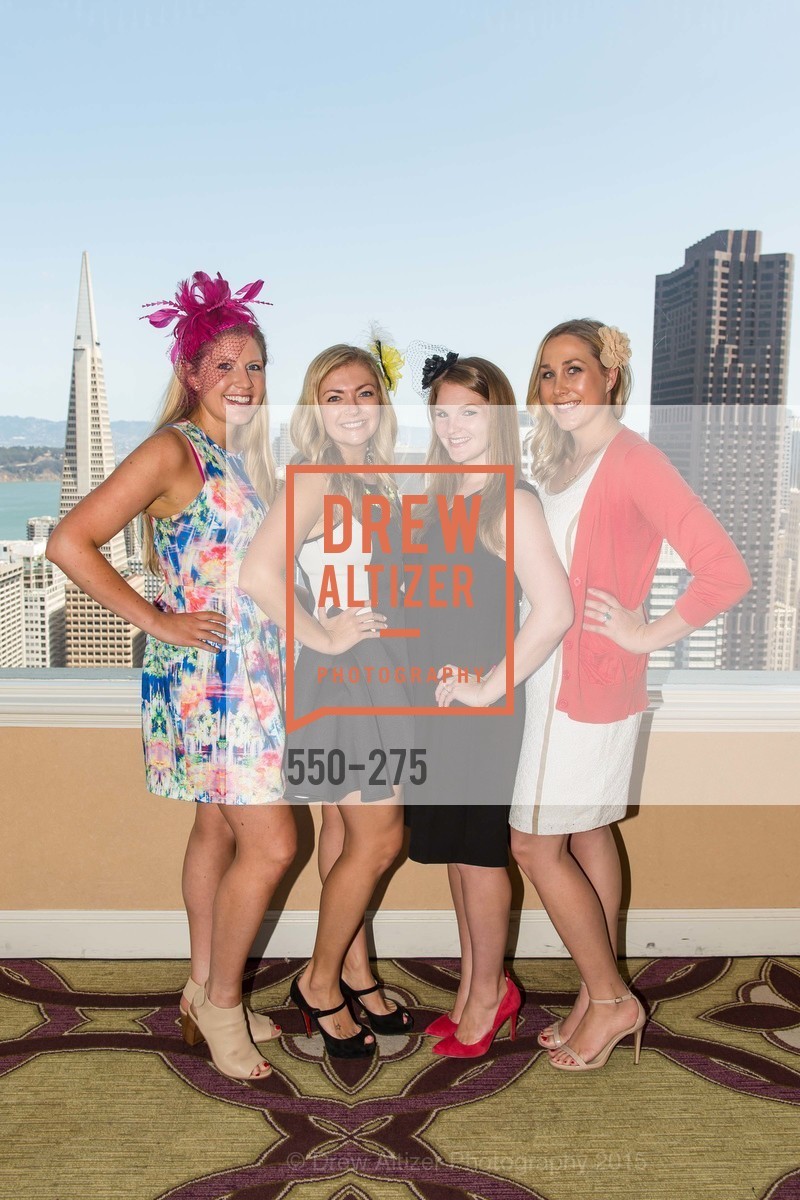Eve Denton, Liberty Kikerpill, Jamie Lee Taylor, Corinne Treavaway, Spinsters of San Francisco New Member Tea 2015, The Fairmont Hotel, Crown Room. 950 Mason Street, August 30th, 2015,Drew Altizer, Drew Altizer Photography, full-service agency, private events, San Francisco photographer, photographer california