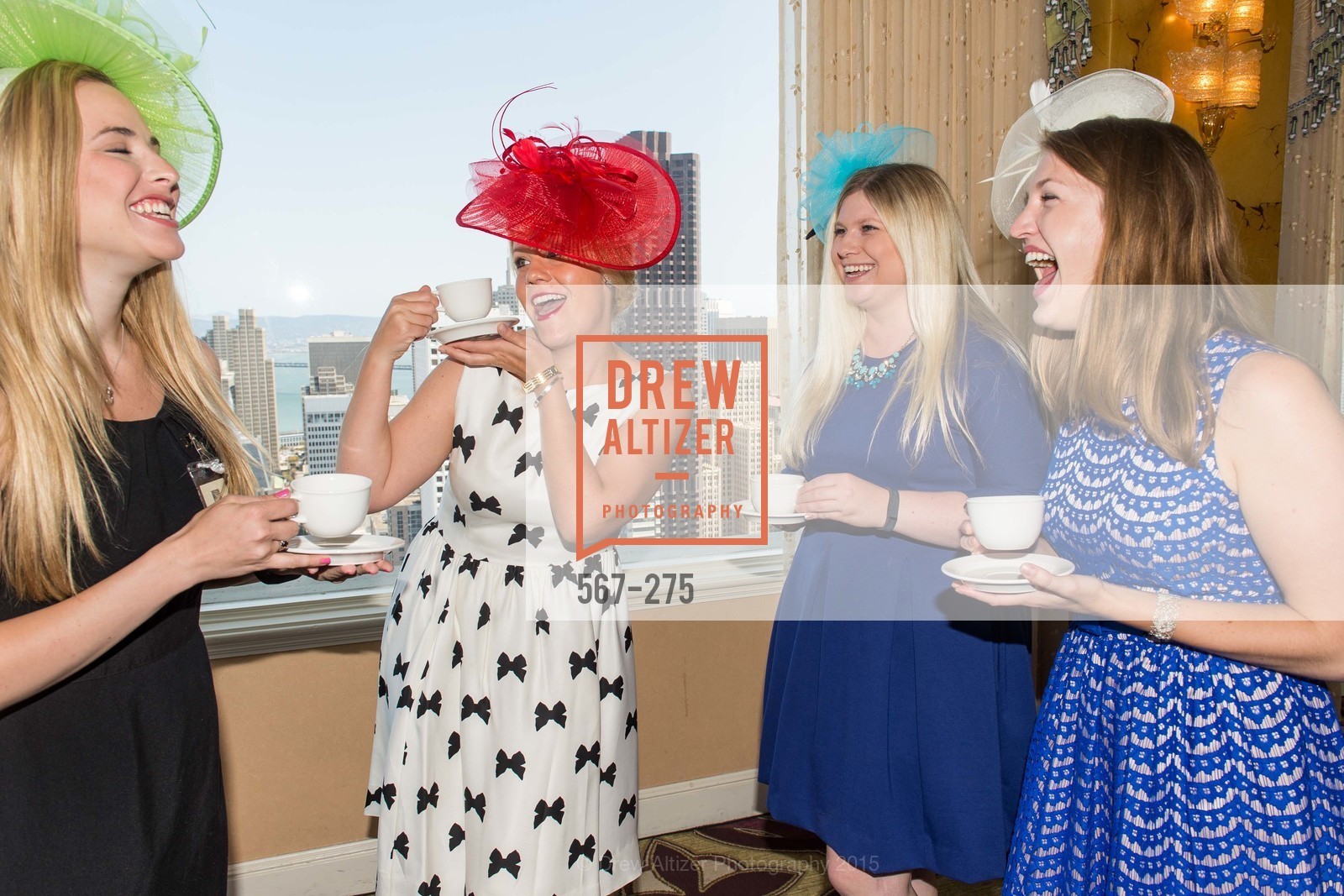 Julia Allyn, Elizabeth Sgarrella, Laura Davis, Summer Lynn McCormick, Gucci & Vogue Dinner, The Fairmont Hotel, Crown Room. The Fairmont Hotel, Crown Room. 950 Mason Street, August 30th, 2015, Photo #567-275 Julia Allyn, Elizabeth Sgarrella, Laura Davis, Summer Lynn McCormick, Photo #567-275