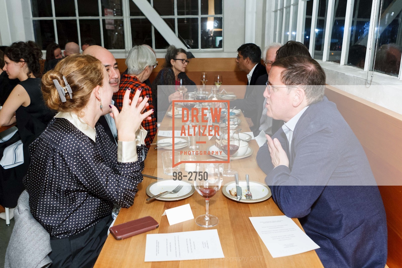 Atmosphere, CCA Wattis Mechanisms Artist Dinner, Tartine Manufactory. 595 Alabama Street, SF 94110, October 11th, 2017, Photo #98-2750 Atmosphere, Photo #98-2750