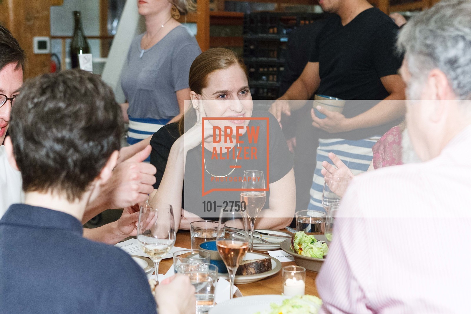 Claire McDonnell, CCA Wattis Mechanisms Artist Dinner, Tartine Manufactory. 595 Alabama Street, SF 94110, October 11th, 2017, Photo #101-2750 Claire McDonnell, Photo #101-2750