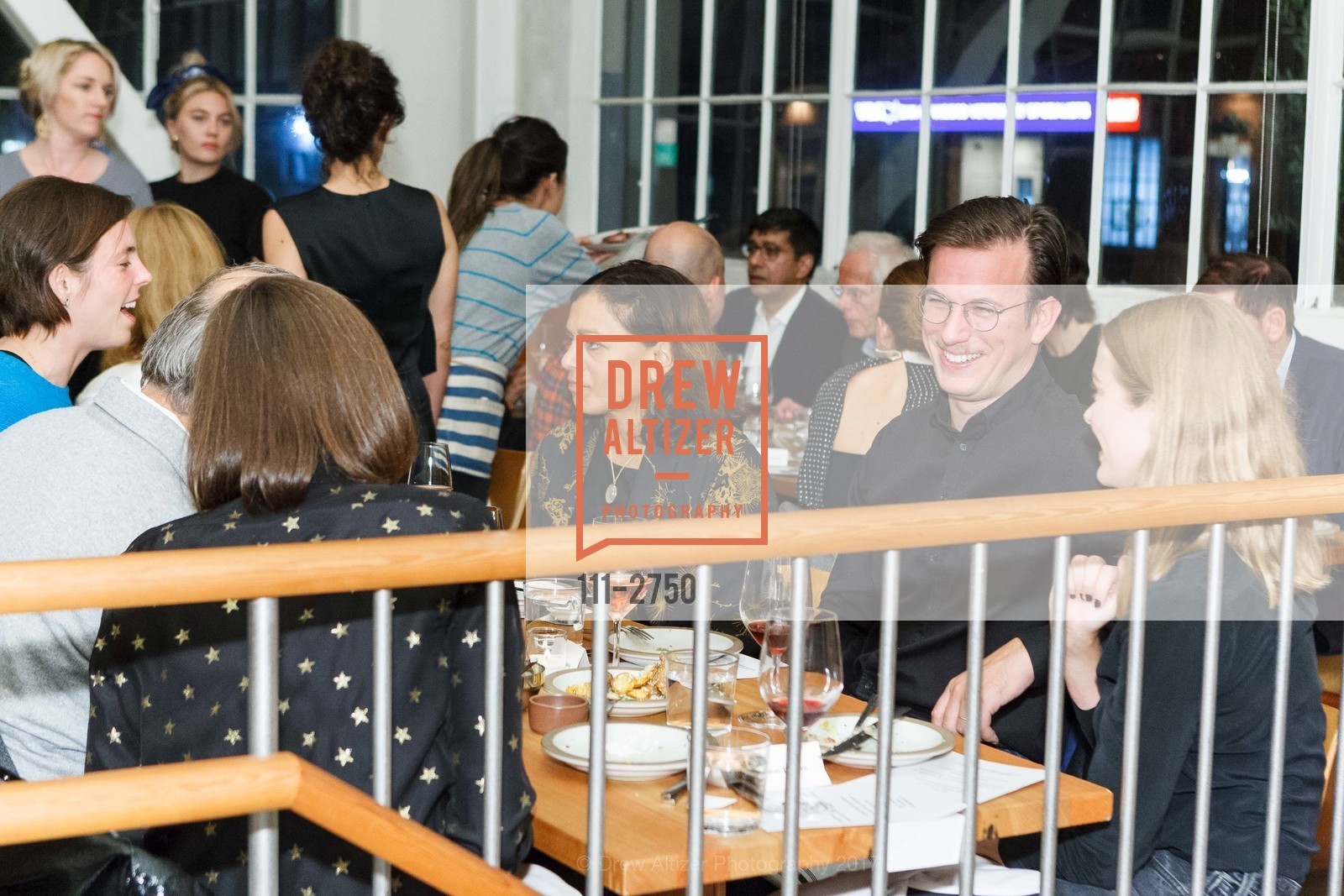 Atmosphere, CCA Wattis Mechanisms Artist Dinner, Tartine Manufactory. 595 Alabama Street, SF 94110, October 11th, 2017, Photo #111-2750 Atmosphere, Photo #111-2750