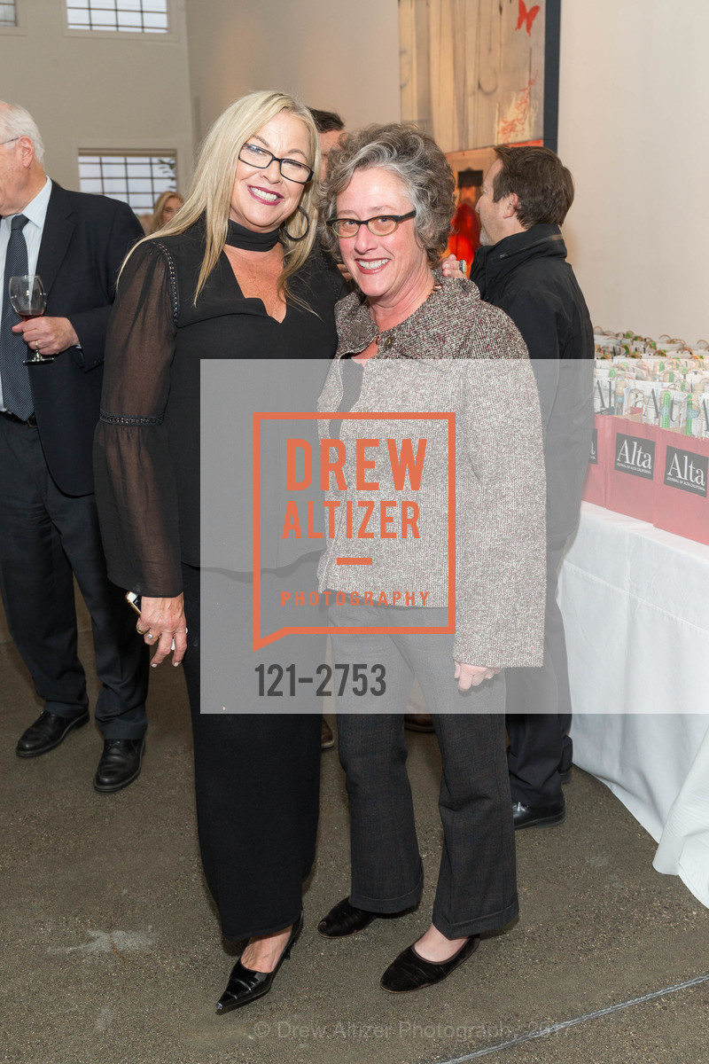 Amy Bonetti Price, Catherine Bigelow, Will Hearst's ALTA MAGAZINE Launch Party, Foreign Cinema, The Gallery Room. 2534 Mission Street, October 12th, 2017, Photo #121-2753 Amy Bonetti Price, Catherine Bigelow, Photo #121-2753