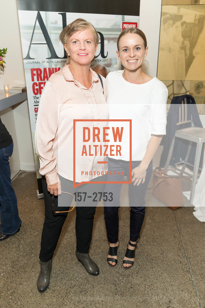 Laurie Quinn, Sarah Leedom, Will Hearst's ALTA MAGAZINE Launch Party, Foreign Cinema, The Gallery Room. 2534 Mission Street, October 12th, 2017, Photo #157-2753 Laurie Quinn, Sarah Leedom, Photo #157-2753