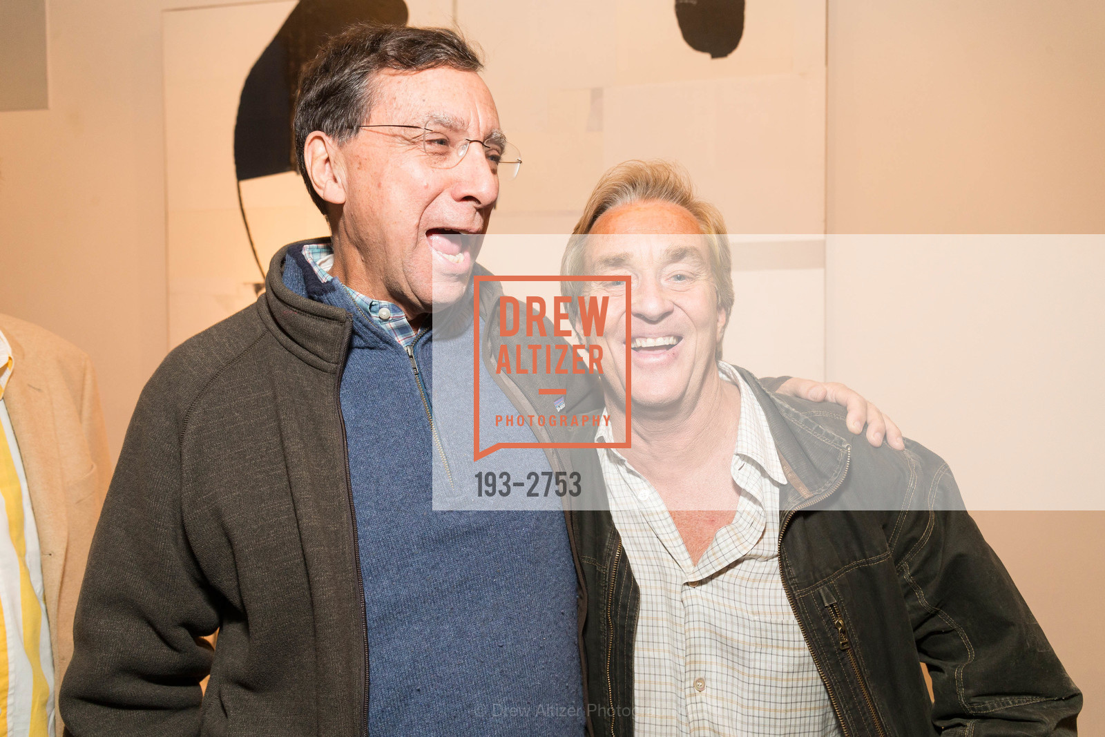 John Markoff, Jim Steyer, Will Hearst's ALTA MAGAZINE Launch Party, Foreign Cinema, The Gallery Room. 2534 Mission Street, October 12th, 2017, Photo #193-2753 John Markoff, Jim Steyer, Photo #193-2753