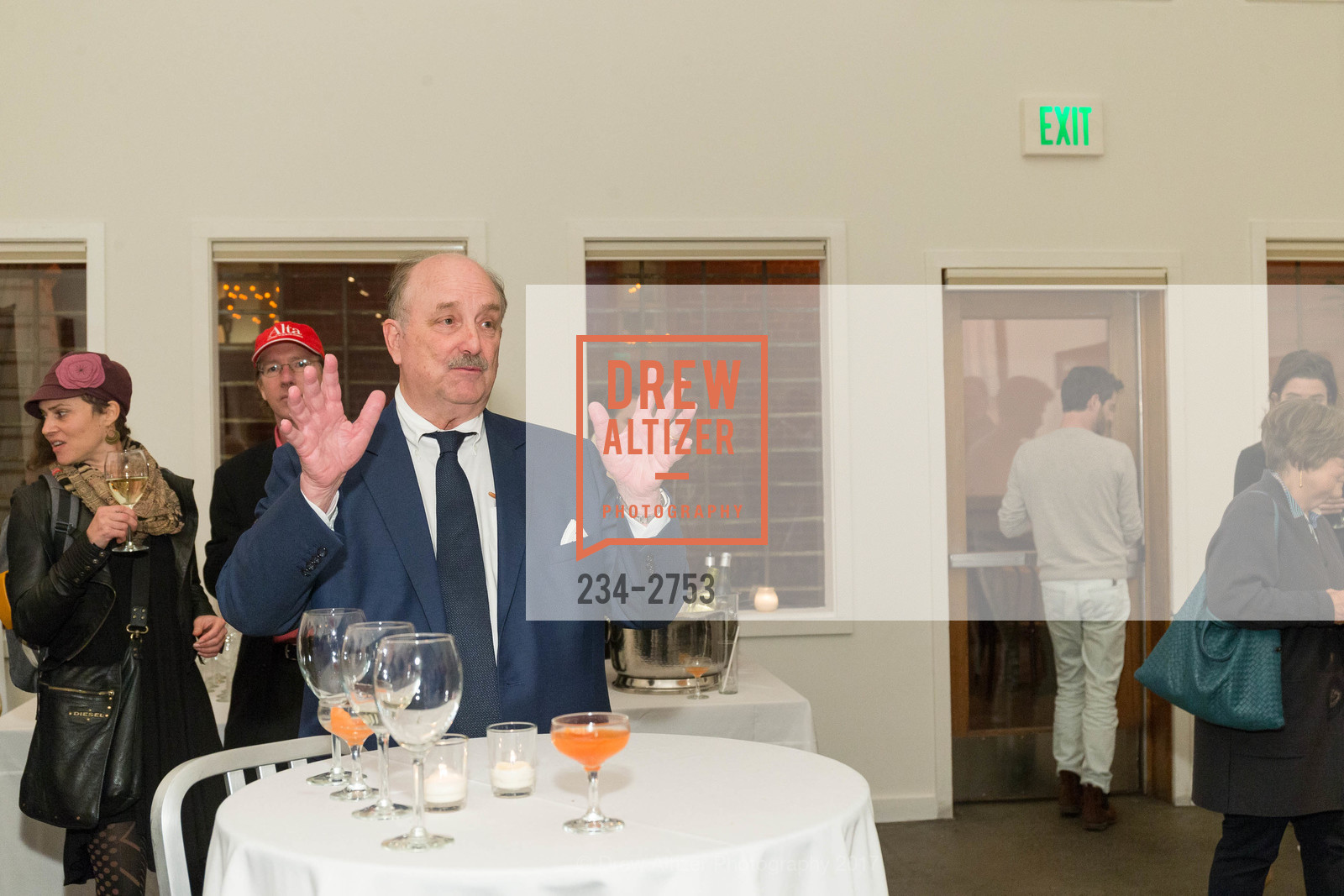 John Hearst Sr., Will Hearst's ALTA MAGAZINE Launch Party, Foreign Cinema, The Gallery Room. 2534 Mission Street, October 12th, 2017, Photo #234-2753 John Hearst Sr., Photo #234-2753