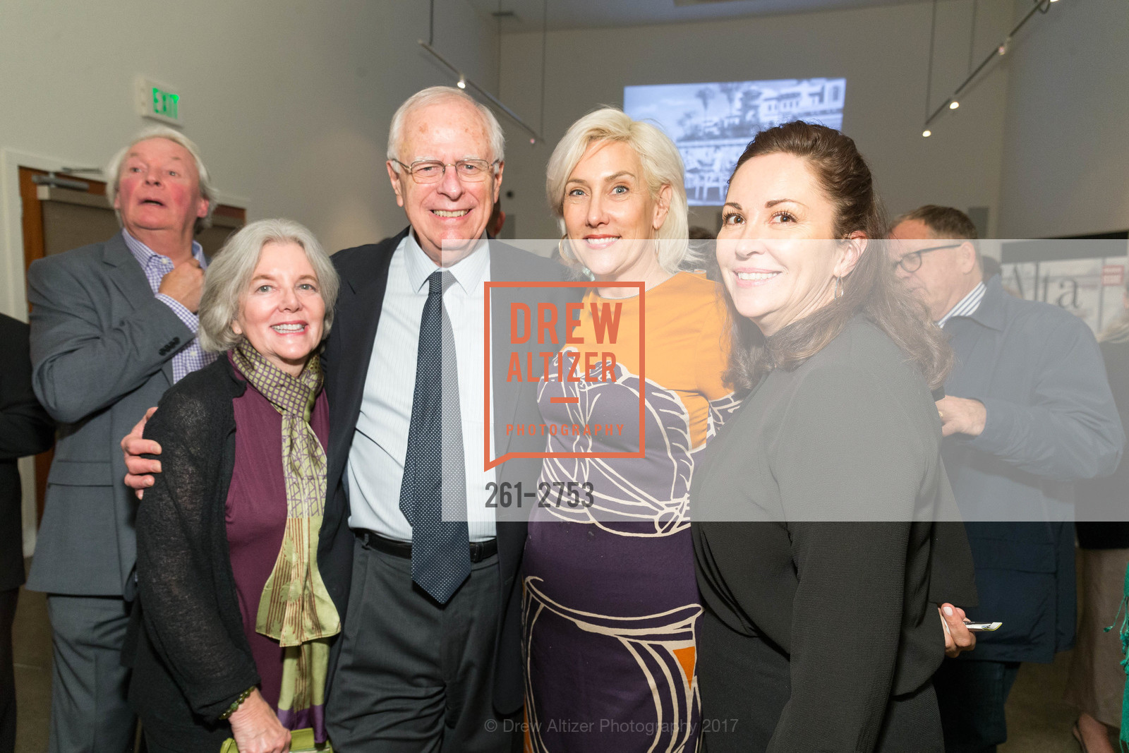 Elaine Petrocelli, Bill Petrocelli, Amanda Dorward, Linda Lucero, Will Hearst's ALTA MAGAZINE Launch Party, Foreign Cinema, The Gallery Room. 2534 Mission Street, October 12th, 2017, Photo #261-2753 Elaine Petrocelli, Bill Petrocelli, Amanda Dorward, Linda Lucero, Photo #261-2753