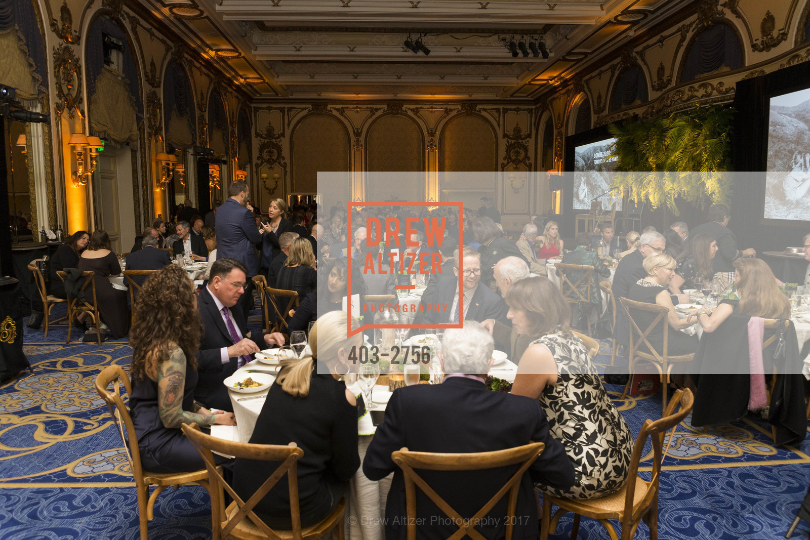 Atmosphere, Gombe 2020: Tomorrow & Beyond, The Fairmont Hotel. 950 Mason Street, October 12th, 2017, Photo #403-2756 Atmosphere, Photo #403-2756