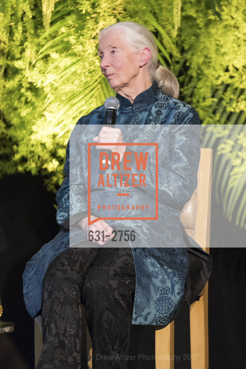 Jane Goodall, Gombe 2020: Tomorrow & Beyond, The Fairmont Hotel. 950 Mason Street, October 12th, 2017, Photo #631-2756 Jane Goodall, Photo #631-2756
