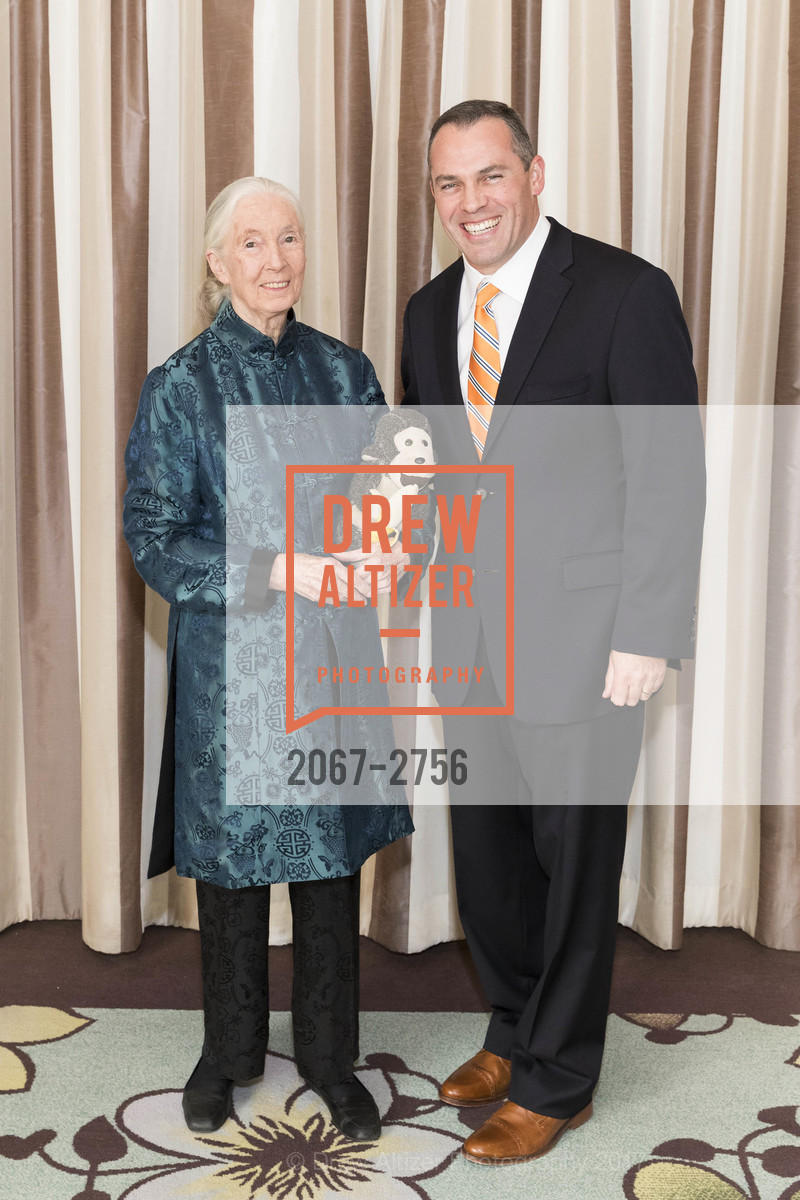 Jane Goodall, Paul Baribault, Gombe 2020: Tomorrow & Beyond, The Fairmont Hotel. 950 Mason Street, October 12th, 2017, Photo #2067-2756 Jane Goodall, Paul Baribault, Photo #2067-2756
