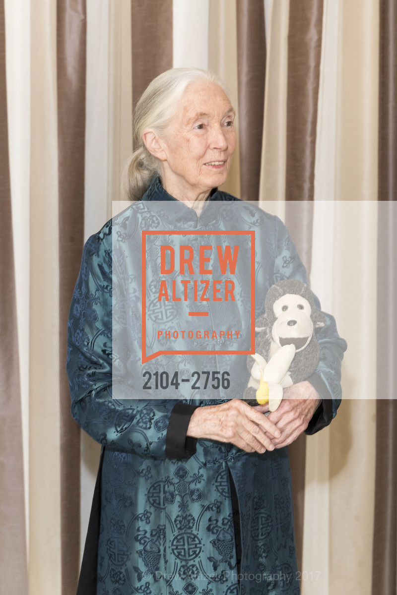 Jane Goodall, Gombe 2020: Tomorrow & Beyond, The Fairmont Hotel. 950 Mason Street, October 12th, 2017, Photo #2104-2756 Jane Goodall, Photo #2104-2756