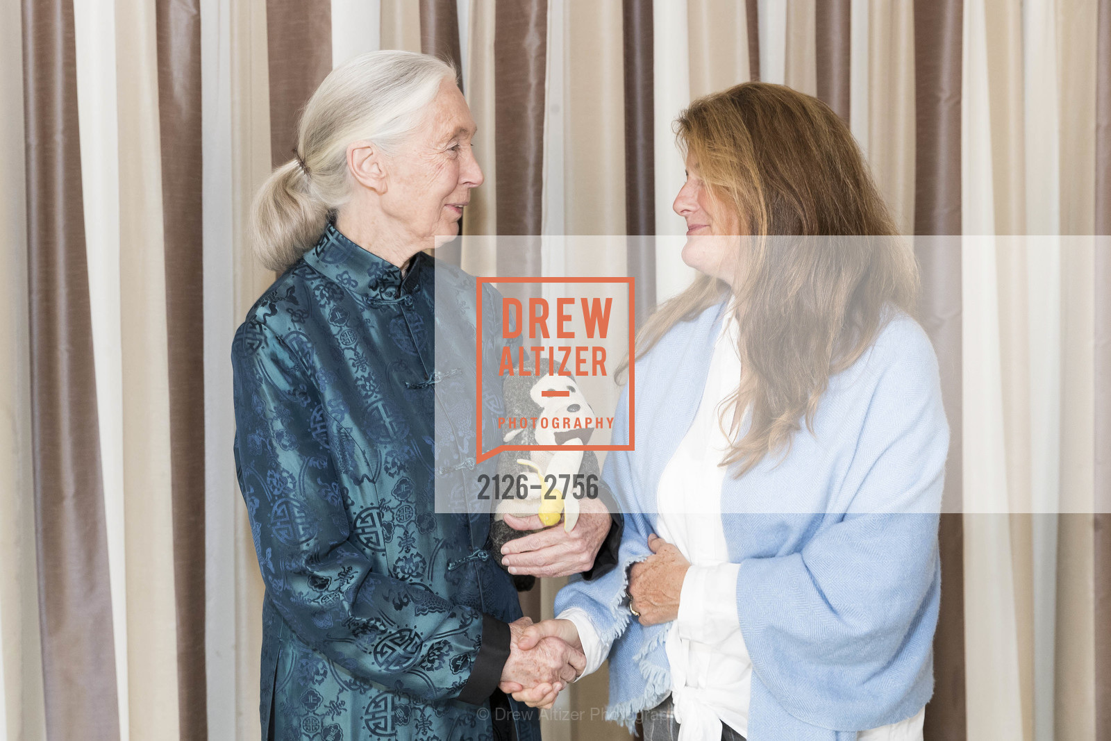 Jane Goodall, Elizabeth Nordlinger, Gombe 2020: Tomorrow & Beyond, The Fairmont Hotel. 950 Mason Street, October 12th, 2017, Photo #2126-2756 Jane Goodall, Elizabeth Nordlinger, Photo #2126-2756
