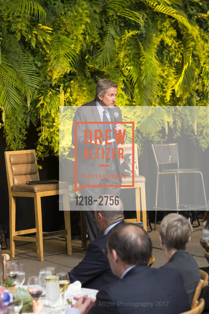 Forrest Sawyer, Gombe 2020: Tomorrow & Beyond, The Fairmont Hotel. 950 Mason Street, October 12th, 2017, Photo #1218-2756 Forrest Sawyer, Photo #1218-2756