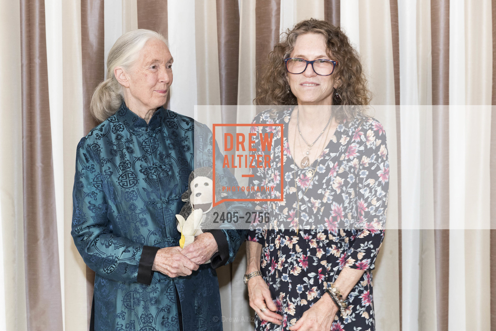 Jane Goodall, Sudie Rakusin, Gombe 2020: Tomorrow & Beyond, The Fairmont Hotel. 950 Mason Street, October 12th, 2017, Photo #2405-2756 Jane Goodall, Sudie Rakusin, Photo #2405-2756