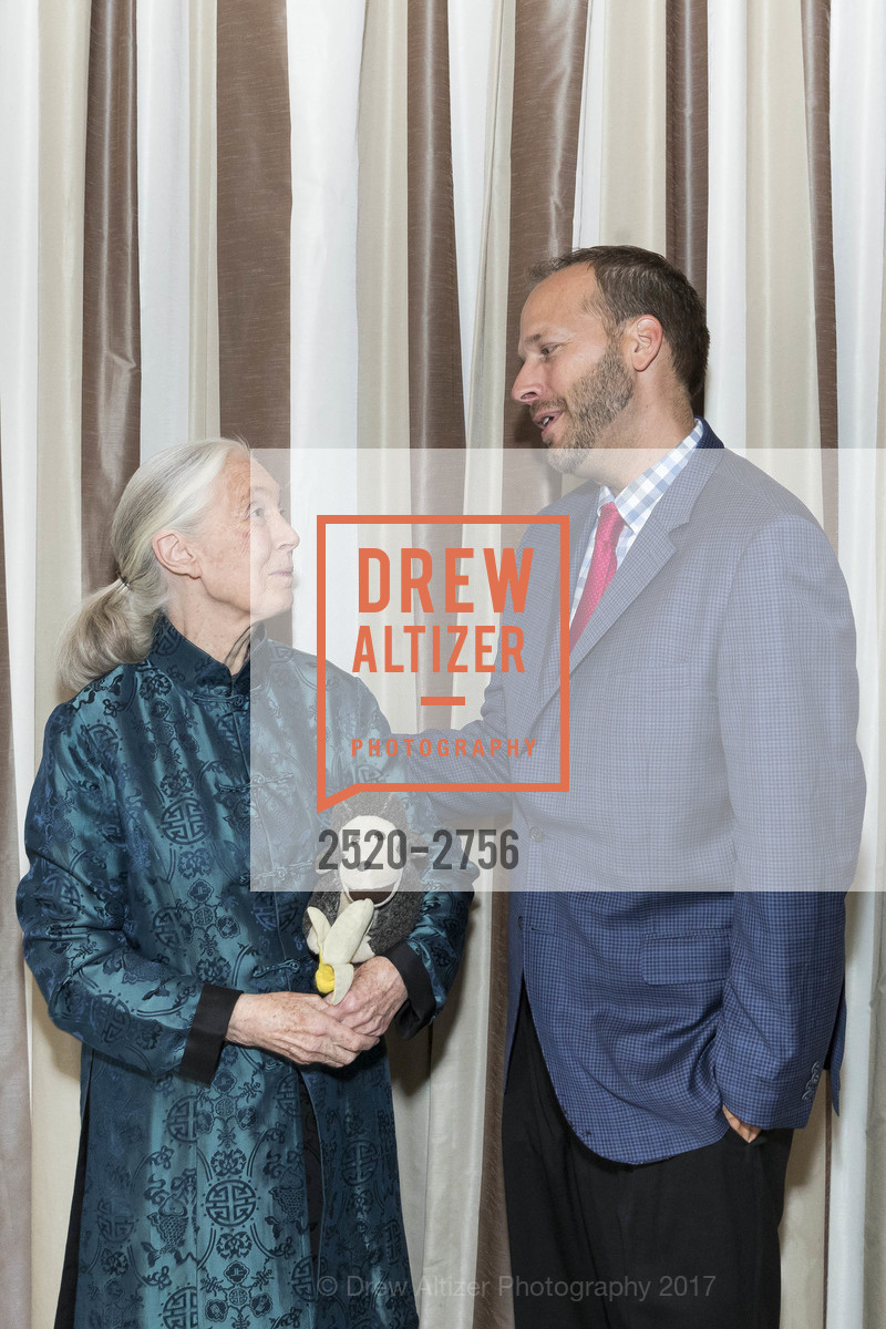 Jane Goodall, Jeff Flocken, Gombe 2020: Tomorrow & Beyond, The Fairmont Hotel. 950 Mason Street, October 12th, 2017, Photo #2520-2756 Jane Goodall, Jeff Flocken, Photo #2520-2756
