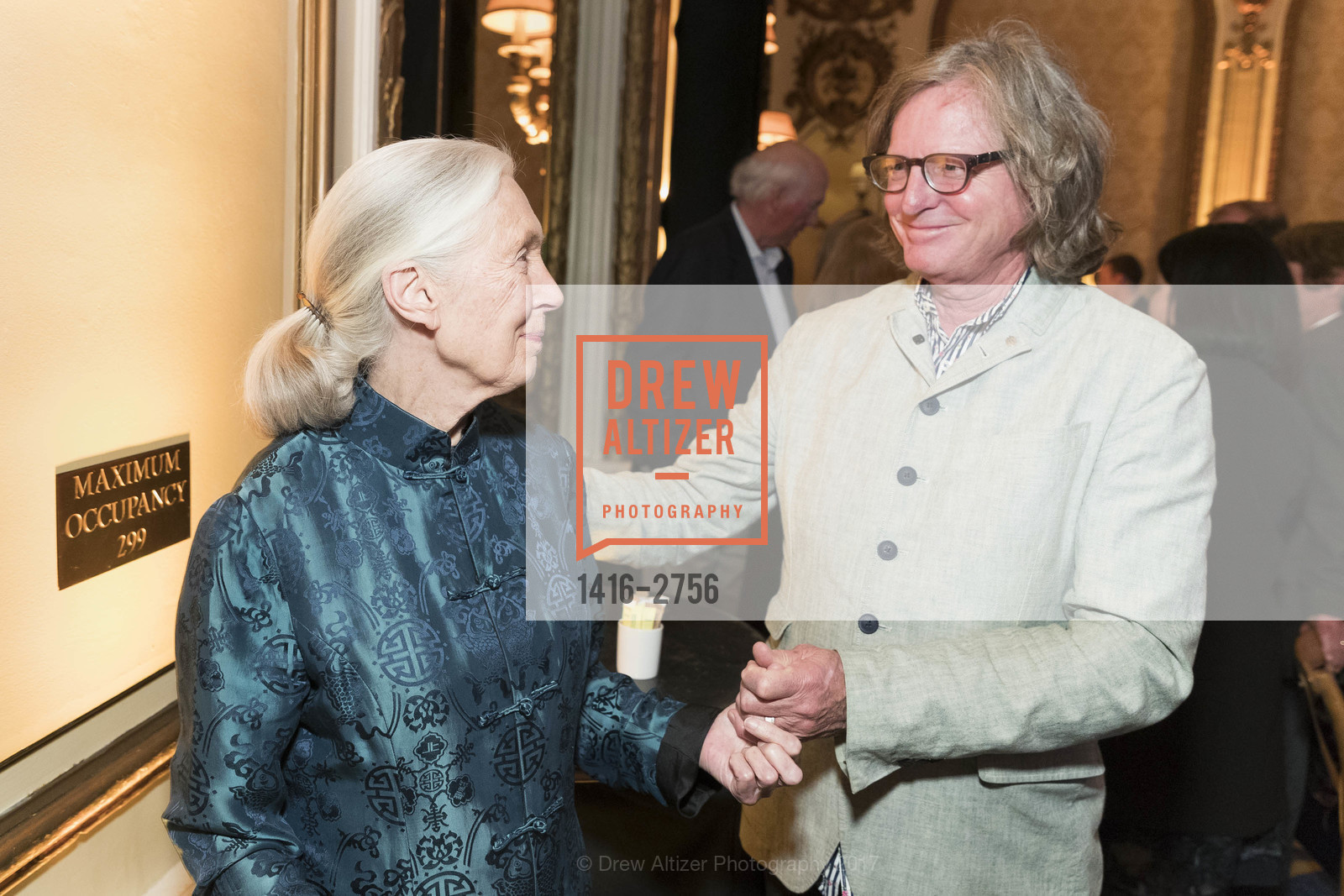Jane Goodall, Gombe 2020: Tomorrow & Beyond, The Fairmont Hotel. 950 Mason Street, October 12th, 2017, Photo #1416-2756 Jane Goodall, Photo #1416-2756