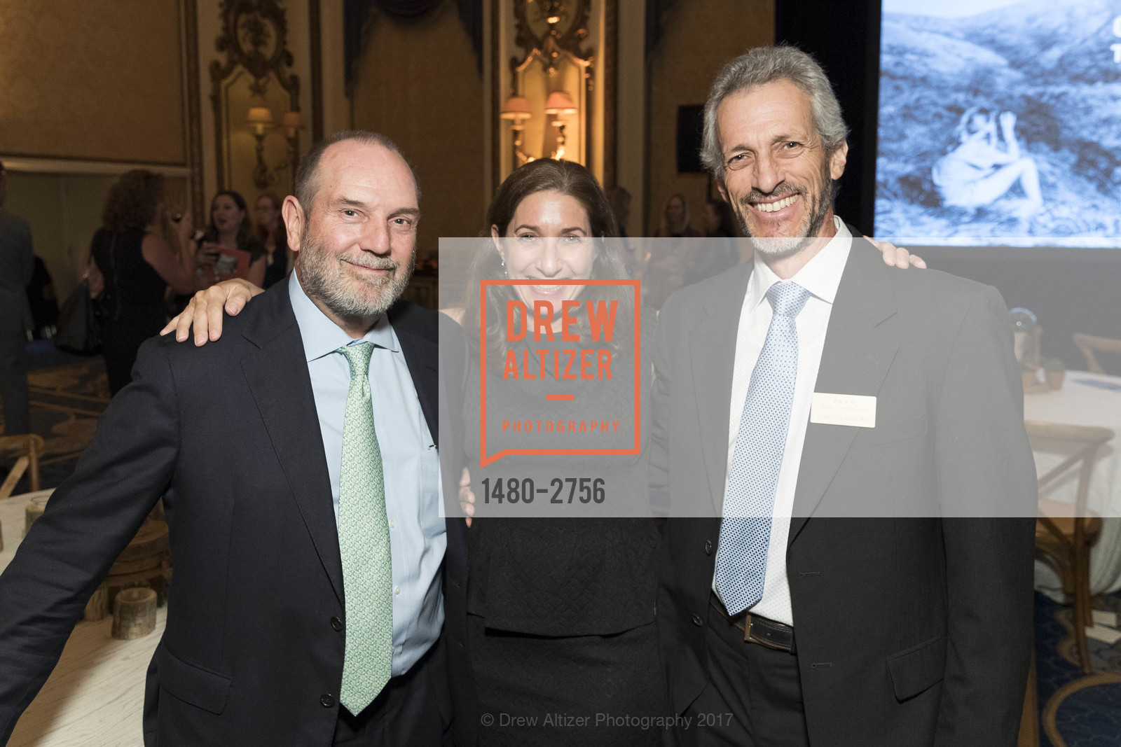 Don Kendall, Susan Sakmar, Carlos Drews, Gombe 2020: Tomorrow & Beyond, The Fairmont Hotel. 950 Mason Street, October 12th, 2017, Photo #1480-2756 Don Kendall, Susan Sakmar, Carlos Drews, Photo #1480-2756