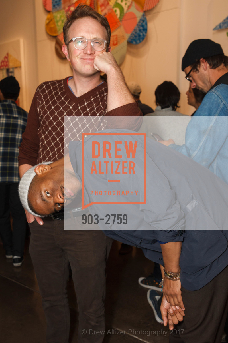 Quinn Costello, Jason Jones, Chandran Gallery hosts Thomas Campbell Art Opening, Chandran Gallery. 459 geary St San Francisco, October 19th, 2017, Photo #903-2759 Quinn Costello, Jason Jones, Photo #903-2759