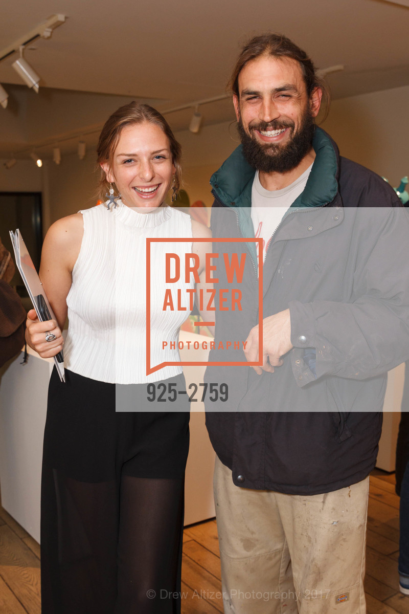 Hana Haber, Esteban Miranda Veracruza, Chandran Gallery hosts Thomas Campbell Art Opening, Chandran Gallery. 459 geary St San Francisco, October 19th, 2017, Photo #925-2759 Hana Haber, Esteban Miranda Veracruza, Photo #925-2759