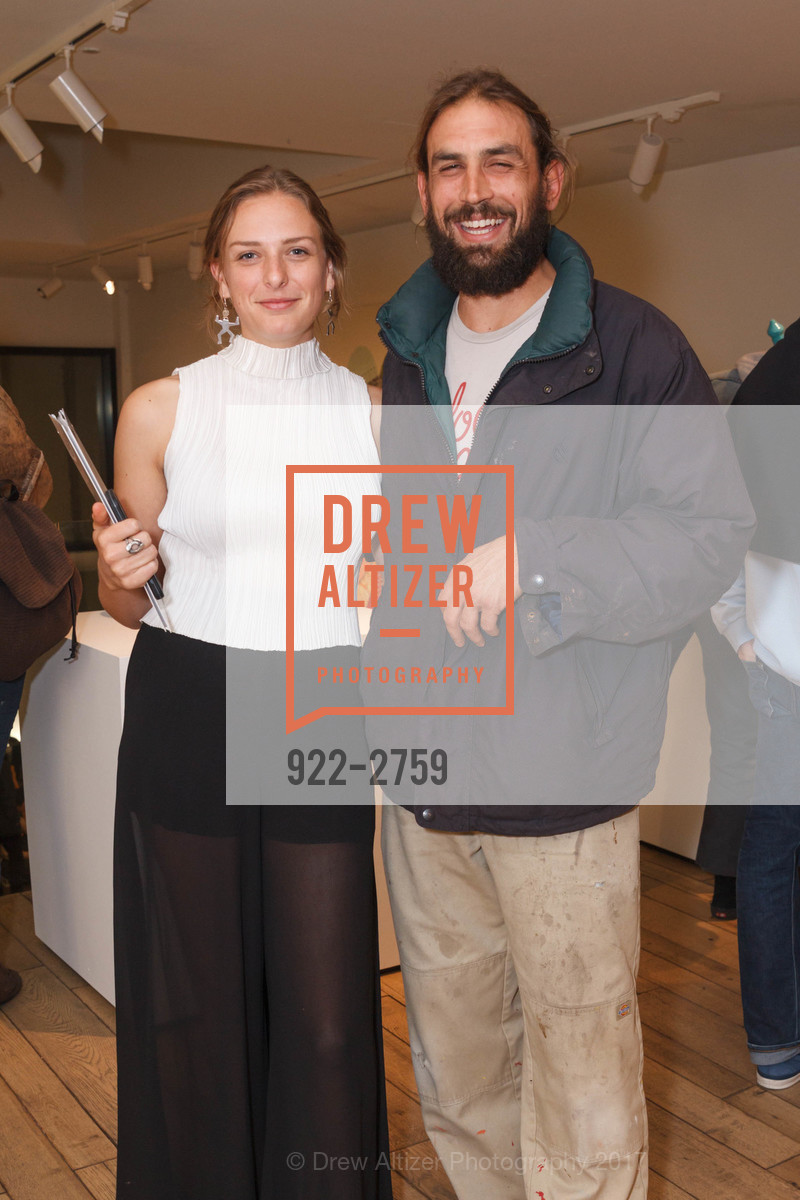 Hana Haber, Esteban Miranda Veracruza, Chandran Gallery hosts Thomas Campbell Art Opening, Chandran Gallery. 459 geary St San Francisco, October 19th, 2017, Photo #922-2759 Hana Haber, Esteban Miranda Veracruza, Photo #922-2759