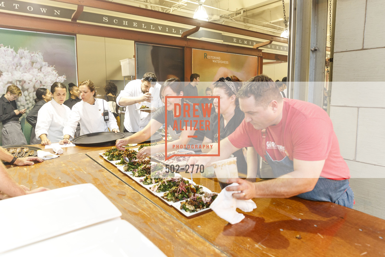 Norell van Krieken, Kim Alter, Marty Cattaneo, CUESA's Sunday Supper: A Farm to City Feast, Ferry Building. 1 Ferry Building, San Francisco, 94111, October 15th, 2017, Photo #502-2770 Norell van Krieken, Kim Alter, Marty Cattaneo, Photo #502-2770