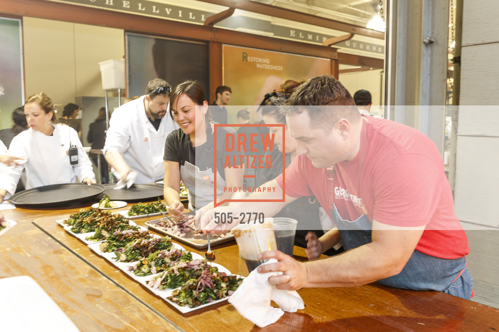 Norell van Krieken, Kim Alter, Marty Cattaneo, CUESA's Sunday Supper: A Farm to City Feast, Ferry Building. 1 Ferry Building, San Francisco, 94111, October 15th, 2017, Photo #505-2770 Norell van Krieken, Kim Alter, Marty Cattaneo, Photo #505-2770