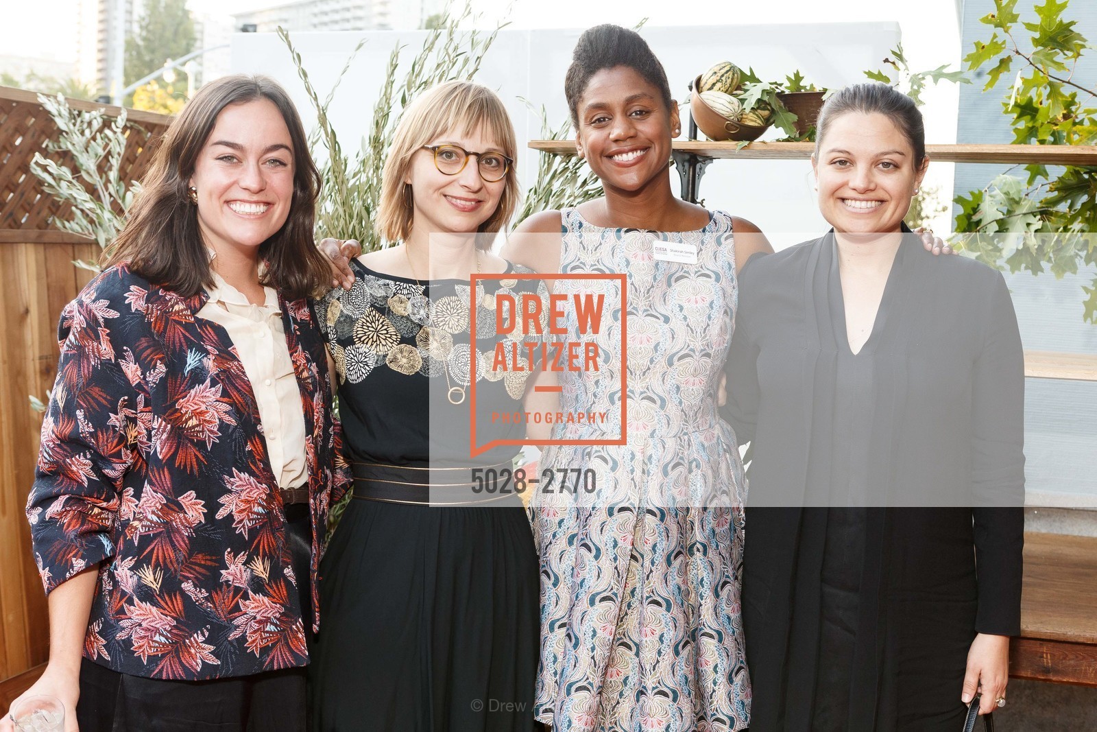 Sarah Arndt, Brie Mazurek, Shakirah Simley, Lenore Estrada, CUESA's Sunday Supper: A Farm to City Feast, Ferry Building. 1 Ferry Building, San Francisco, 94111, October 15th, 2017, Photo #5028-2770 Sarah Arndt, Brie Mazurek, Shakirah Simley, Lenore Estrada, Photo #5028-2770