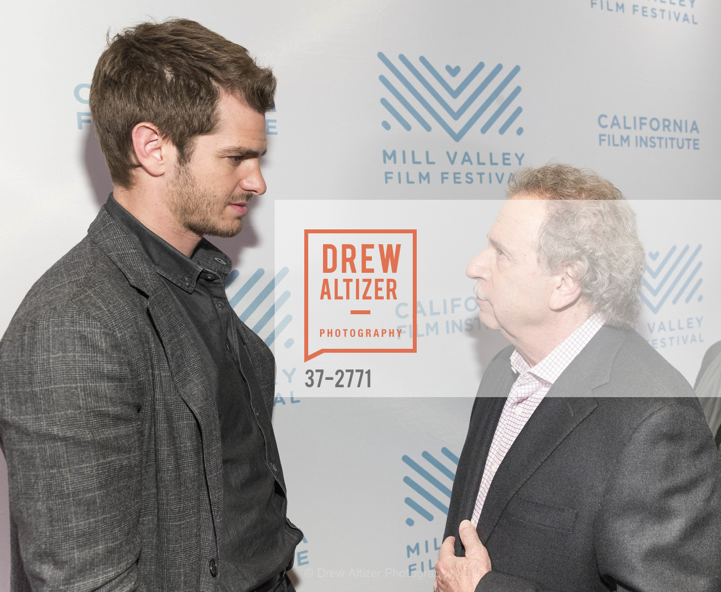 Andrew Garfield, Mark Fishkin, Mill Valley Film Festival 2017 Red Carpet Arrivals for BREATHE, Smith Rafael Film Center. 1118 4th Street, October 14th, 2017, Photo #37-2771 Andrew Garfield, Mark Fishkin, Photo #37-2771