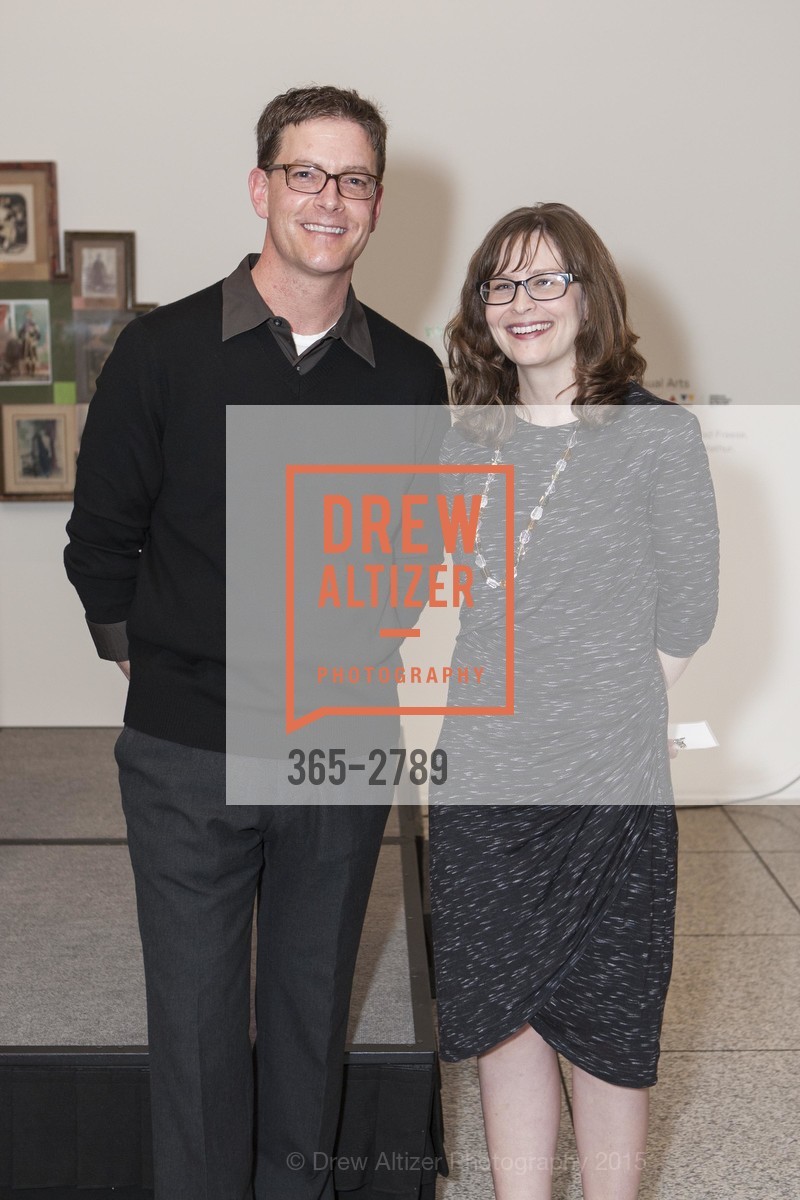 Rich Carson, Jodi Throckmorton, SAN JOSE MUSEUM OF ART'S Postdate Preview for Photography and Inherited History of India, San Jose Museum of Art. 110 S Market St, San Jose, CA 95113, February 6th, 2015, Photo #365-2789 Rich Carson, Jodi Throckmorton, Photo #365-2789