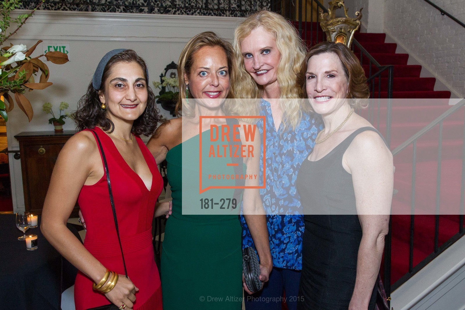 Fati Farmanfarmaian, Charlot Malin, Beth Townsend, Maria Quiros, De Grisogono Kicks off the Opera Opening, Villa Taverna, September 9th, 2015,Drew Altizer, Drew Altizer Photography, full-service agency, private events, San Francisco photographer, photographer california