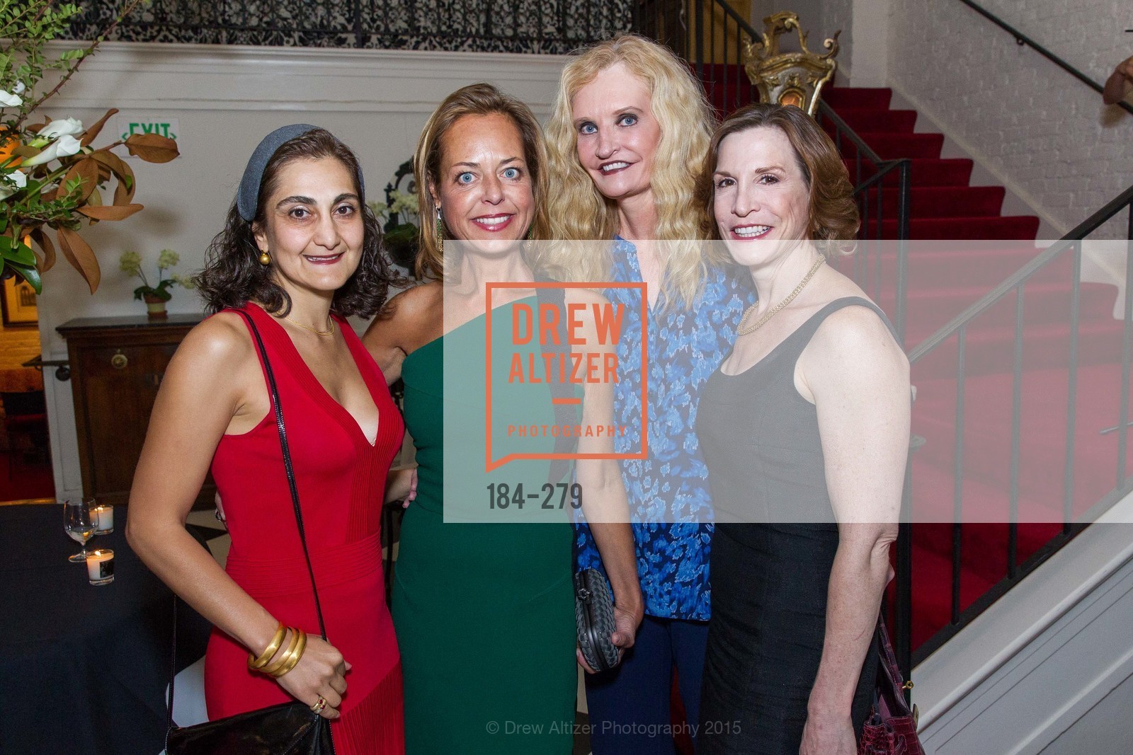 Fati Farmanfarmaian, Charlot Malin, Beth Townsend, Maria Quiros, De Grisogono Kicks off the Opera Opening, Villa Taverna, September 9th, 2015,Drew Altizer, Drew Altizer Photography, full-service agency, private events, San Francisco photographer, photographer california