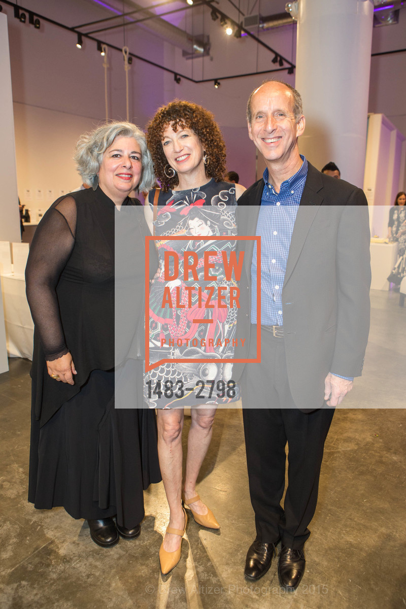 JoAnn Edwards, Lisa Bayne, Andy Astor, MUSEUM OF CRAFT & DESIGN'S Design 10 Anniversary Auction, US, April 25th, 2015, Photo #1483-2798 JoAnn Edwards, Lisa Bayne, Andy Astor, Photo #1483-2798