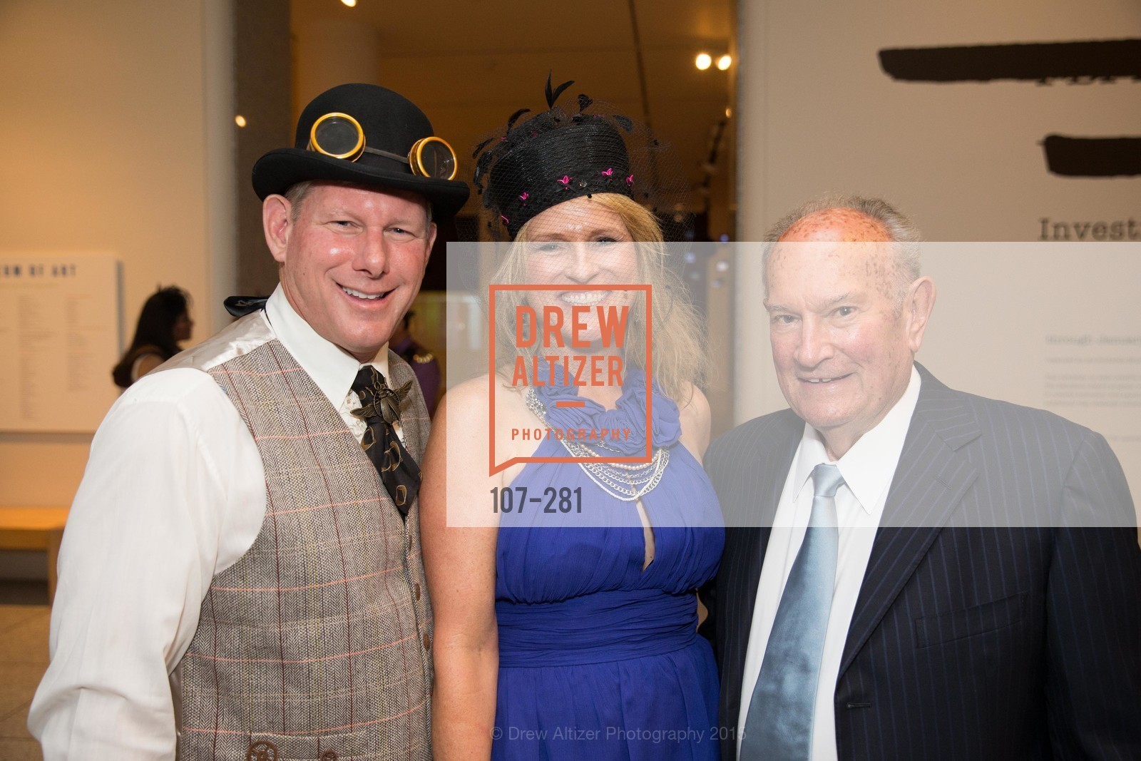 Mike Blach, Margaret Blach, Bill Delbiaggio, Photo #107-281
