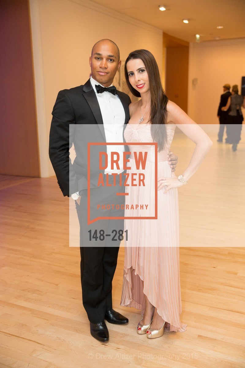 Pierre Maillard, Maria Rezzak, San Jose Museum of Art Full Spectrum Gala 2015, San Jose Museum of Art. San Jose Museum of Art, . 110 S Market St, September 12th, 2015, Photo #148-281 Pierre Maillard, Maria Rezzak, Photo #148-281
